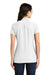 New Era LNEA300 Womens Venue Home Plate Moisture Wicking Short Sleeve Polo Shirt White Back