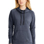 New Era Womens Fleece Hooded Sweatshirt Hoodie - Heather Navy Blue
