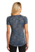 Ogio LOE326 Womens Endurance Verge Jersey Moisture Wicking Short Sleeve Scoop Neck T-Shirt Electric Blue Space Dye Back