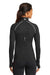 Ogio LOE335 Womens Endurance Nexus Moisture Wicking 1/4 Zip Sweatshirt Black Back