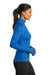 Ogio LOE335 Womens Endurance Nexus Moisture Wicking 1/4 Zip Sweatshirt Electric Blue Side