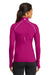 Ogio LOE335 Womens Endurance Nexus Moisture Wicking 1/4 Zip Sweatshirt Flush Pink Back