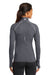 Ogio LOE335 Womens Endurance Nexus Moisture Wicking 1/4 Zip Sweatshirt Gear Grey Back