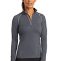 Ogio Womens Endurance Nexus Moisture Wicking 1/4 Zip Sweatshirt - Gear Grey