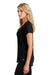 Ogio LOE337 Womens Endurance Peak Jersey Moisture Wicking Short Sleeve V-Neck T-Shirt Black Side