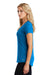 Ogio LOE337 Womens Endurance Peak Jersey Moisture Wicking Short Sleeve V-Neck T-Shirt Blue Side