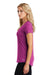 Ogio LOE337 Womens Endurance Peak Jersey Moisture Wicking Short Sleeve V-Neck T-Shirt Purple Side