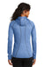 Ogio LOE501 Womens Endurance Pursuit Full Zip Hooded Sweatshirt Hoodie Electric Blue Back
