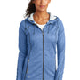 Ogio Womens Endurance Pursuit Full Zip Hooded Sweatshirt Hoodie - Electric Blue - Closeout