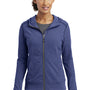 Ogio Womens Endurance Cadmium French Terry Full Zip Hooded Jacket - Blueprint - Closeout