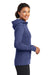 Ogio LOE502 Womens Endurance Cadmium French Terry Full Zip Hooded Jacket Blue Side