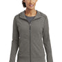 Ogio Womens Endurance Cadmium French Terry Full Zip Hooded Jacket - Gear Grey - Closeout
