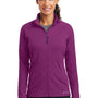 Ogio Womens Endurance Radius Moisture Wicking Full Zip Sweatshirt - Fuel Purple - Closeout