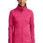 Ogio Womens Endurance Sonar Full Zip Jacket - Heather Flare Pink - Closeout