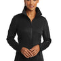 Ogio Womens Endurance Crux Wind & Water Resistant Full Zip Jacket - Blacktop