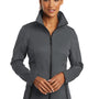 Ogio Womens Endurance Crux Wind & Water Resistant Full Zip Jacket - Gear Grey