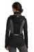 Ogio LOE721 Womens Endurance Pivot Wind & Water Resistant Full Zip Hooded Jacket Black/Grey Back
