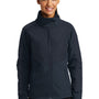 Ogio Womens Endurance Brink Wind & Water Resistant Full Zip Jacket - Propel Navy Blue