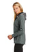 Ogio LOE723 Womens Endurance Liquid Wind & Water Resistant Full Zip Hooded Jacket Diesel Grey Side