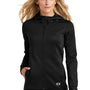 Ogio Womens Endurance Stealth Moisture Wicking Full Zip Hooded Jacket - Blacktop