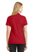 Ogio LOG101 Womens Jewel Moisture Wicking Short Sleeve Polo Shirt Red Back