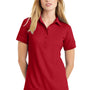 Ogio Womens Jewel Moisture Wicking Short Sleeve Polo Shirt - Signal Red