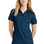 Ogio Womens Jewel Moisture Wicking Short Sleeve Polo Shirt - Spar Blue