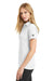 Ogio LOG101 Womens Jewel Moisture Wicking Short Sleeve Polo Shirt White Side