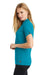 Ogio LOG105 Womens Glam Moisture Wicking Short Sleeve Polo Shirt Voltage Blue Side