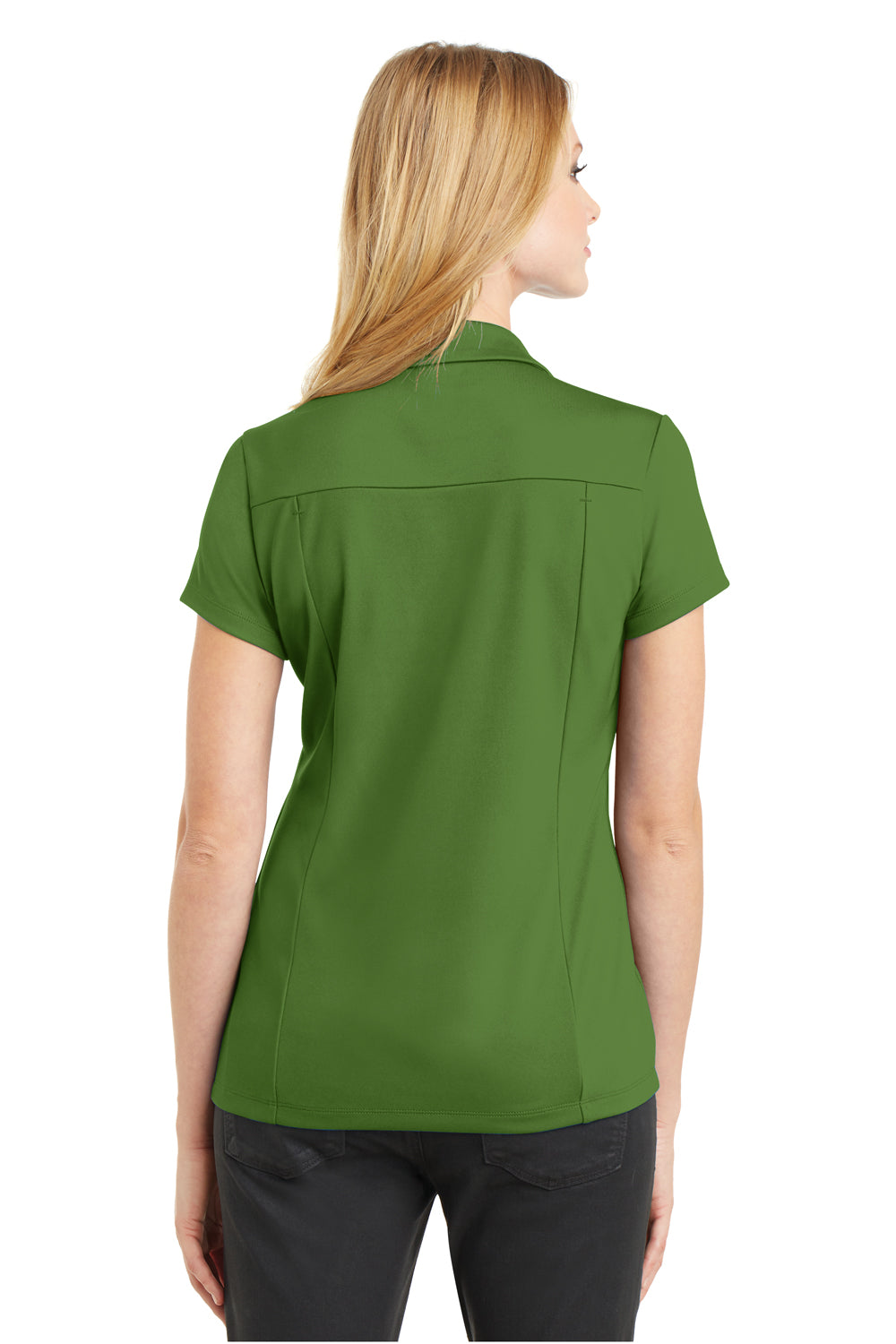 Ogio LOG125 Womens Framework Moisture Wicking Short Sleeve Polo Shirt Gridiron Green Back