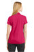 Ogio LOG125 Womens Framework Moisture Wicking Short Sleeve Polo Shirt Pink Punch Back