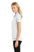 Ogio LOG126 Womens Onyx Moisture Wicking Short Sleeve Polo Shirt White Side