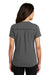 Ogio LOG136 Womens Tread Moisture Wicking Short Sleeve Polo Shirt Black Back