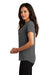 Ogio LOG136 Womens Tread Moisture Wicking Short Sleeve Polo Shirt Black Side