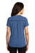 Ogio LOG136 Womens Tread Moisture Wicking Short Sleeve Polo Shirt Blue Back