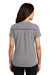 Ogio LOG136 Womens Tread Moisture Wicking Short Sleeve Polo Shirt Grey Back