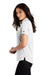 Ogio LOG138 Womens Limit Moisture Wicking Short Sleeve Polo Shirt White Side