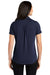 Ogio LOG138 Womens Limit Moisture Wicking Short Sleeve Polo Shirt Navy Blue Back