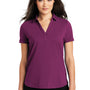 Ogio Womens Limit Moisture Wicking Short Sleeve Polo Shirt - Fuel Purple