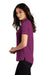 Ogio LOG138 Womens Limit Moisture Wicking Short Sleeve Polo Shirt Purple Side