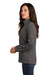 Ogio LOG725 Womens Exaction Wind & Water Resistant Full Zip Jacket Tarmac Grey Side