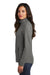Ogio LOG727 Womens Grit Full Zip Fleece Jacket Gear Grey Side