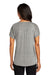 Ogio LOG800 Womens Luuma Jersey Moisture Wicking Short Sleeve Crewneck T-Shirt Petrol Grey Back