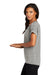 Ogio LOG800 Womens Luuma Jersey Moisture Wicking Short Sleeve Crewneck T-Shirt Petrol Grey Side