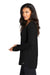 Ogio LOG802 Womens Luuma Jersey Moisture Wicking Long Sleeve Wide Neck T-Shirt Black Side