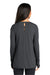Ogio LOG802 Womens Luuma Jersey Moisture Wicking Long Sleeve Wide Neck T-Shirt Diesel Grey Back