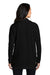 Ogio LOG811 Womens Luuma Cocoon Open Front Fleece Sweatshirt Black Back