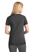 Port & Company LPC380 Womens Dry Zone Performance Moisture Wicking Short Sleeve Crewneck T-Shirt Charcoal Grey Back