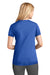Port & Company LPC380 Womens Dry Zone Performance Moisture Wicking Short Sleeve Crewneck T-Shirt Royal Blue Back