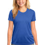 Port & Company Womens Dry Zone Performance Moisture Wicking Short Sleeve Crewneck T-Shirt - Royal Blue